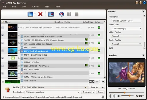 ImTOO FLV Converter 7.8.19.20170122的图片1