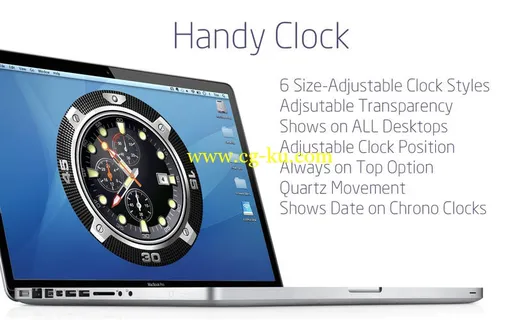 Handy Clock v1.4 MacOSX的图片1