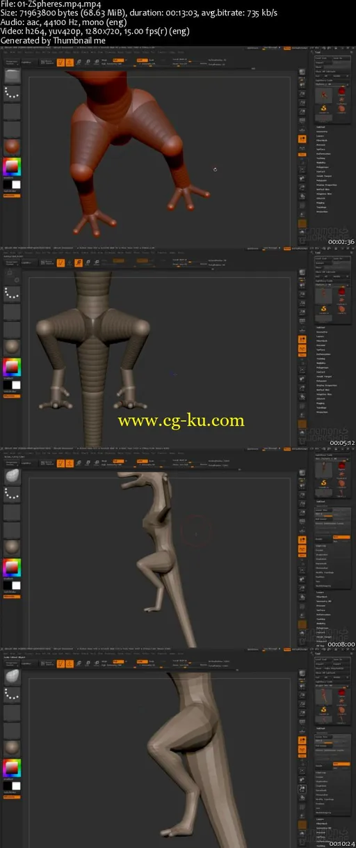 The Gnomon Workshop – Sculpting a Dragon with ZBrush With Maarten Verhoeven的图片2