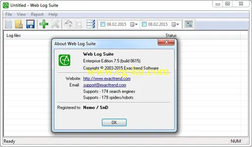 ExactTrend Web Log Suite 7.51 Build 0623的图片2