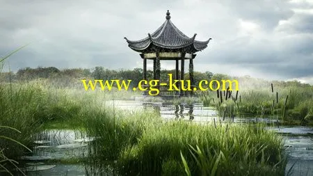 Creating a Swampy Landscape Using V-Ray Scatter in Maya的图片2