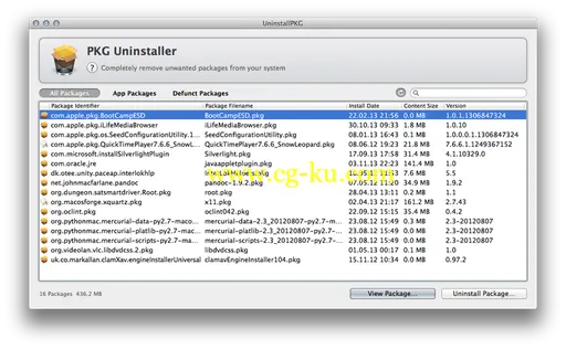 UninstallPKG 1.1.2 MacOSX的图片2