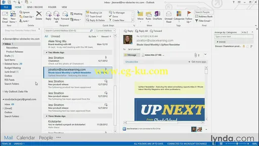 Office 365: Outlook Essential Training with Jess Stratton (2015)的图片2