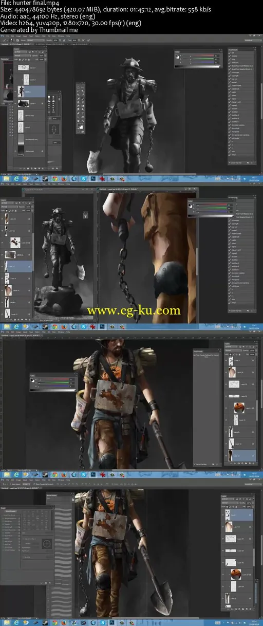 Gumroad – Character Rendering in Photoshop by Alex Negrea的图片2