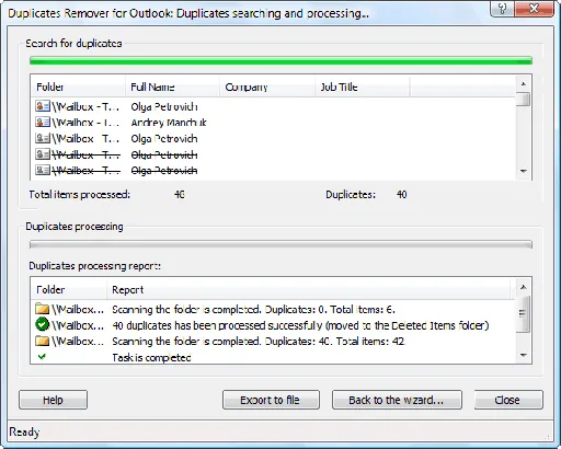 Duplicates Remover for Outlook 2.8.3的图片1