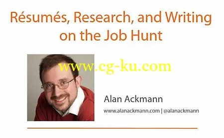 Resumes, Research, and Writing on the Job Hunt的图片1