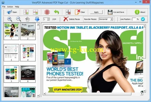 VeryPDF Advanced PDF Page Cut 2.2.0的图片1