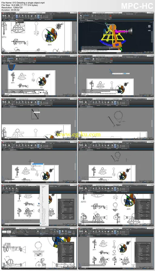 Lynda – Documenting AutoCAD 3D Models的图片2