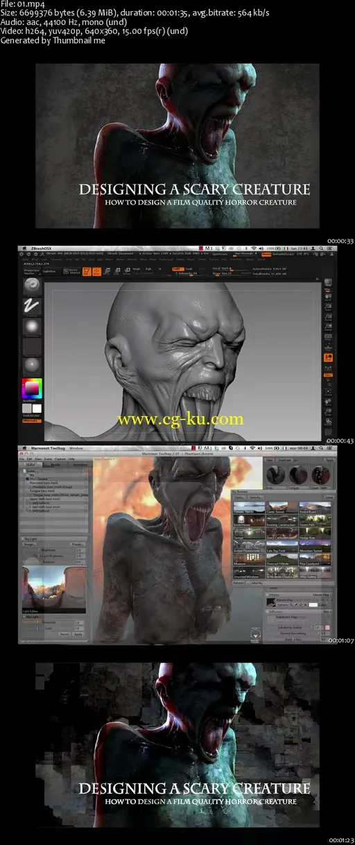 CGcircuit – Designing a Scary Creature 1的图片2