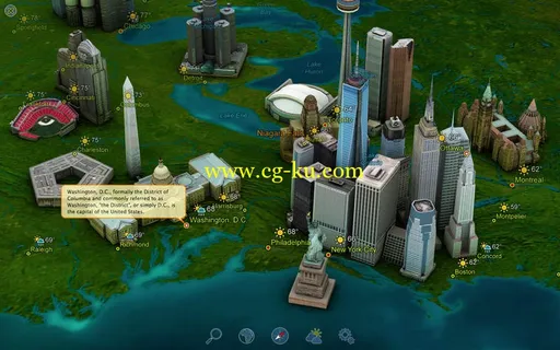 Earth 3D 3.2.0 Multilingual MacOSX的图片3