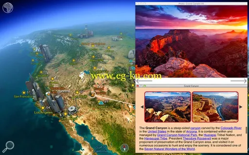 Earth 3D Amazing Atlas 2.0.0 Multilingual MacOSX的图片2