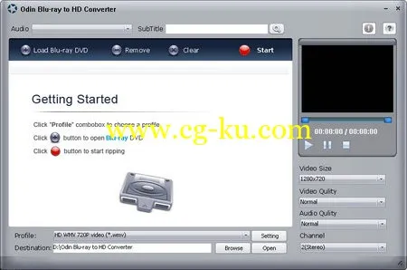 Odin Blu-ray to HD Converter 9.8.4的图片1