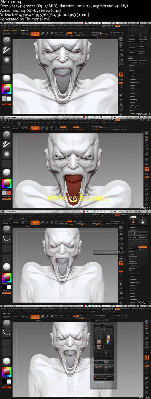 CGcircuit – Designing a Scary Creature 2的图片2