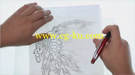 Lynda – Artist at Work: Native American Tribal Illustration的图片1