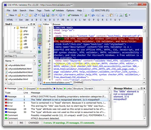 CSE HTML Validator Enterprise Edition 15.02 Retail的图片1
