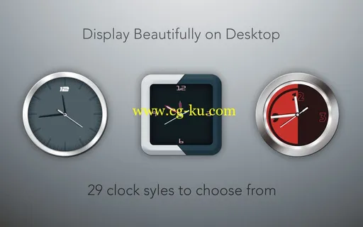 Desk Clock 1.1 MacOsX的图片1