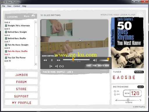 Truefire – Corey Congilio’s 50 Blues Rhythms You Must Know的图片3
