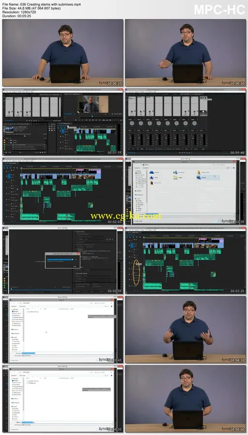 Lynda – Premiere Pro Guru: Audio Finishing Techniques的图片2