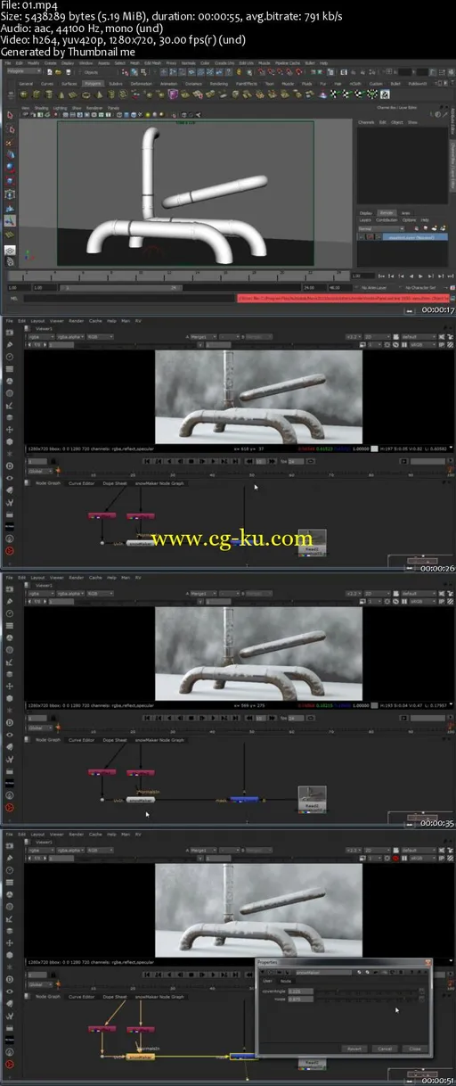 CGcircuit – Creating snow cover with Nuke and Vray的图片1