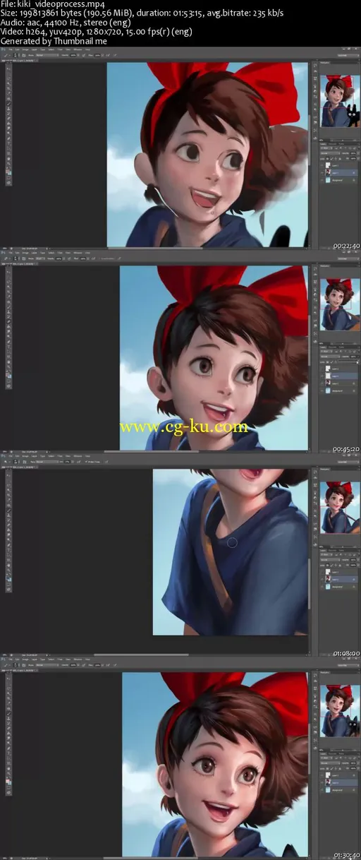 Kiki Raw Video Process by Sakimichan的图片2