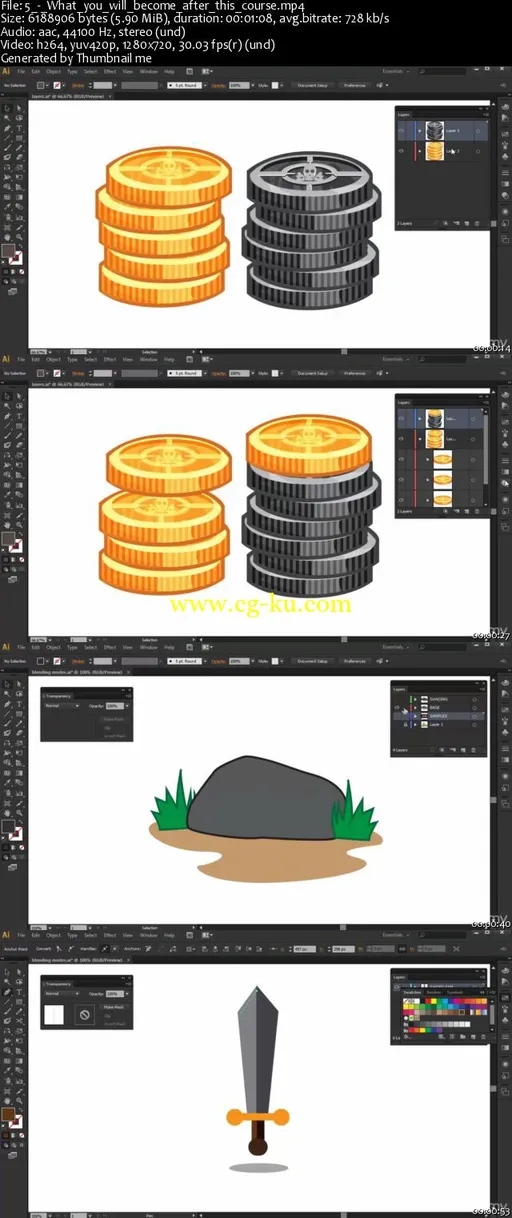 Make Mobile Game Art with Adobe Illustrator-Beginners Guide的图片2