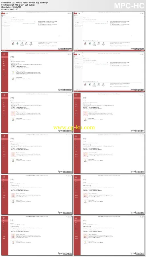 Lynda – Creating Access Web Apps in SharePoint 2013的图片2