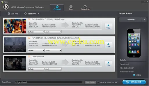 AHD Video Converter Ultimate 8.0.7.3的图片1