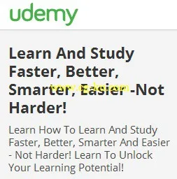 Learn And Study Faster, Better, Smarter, Easier -Not Harder!的图片1