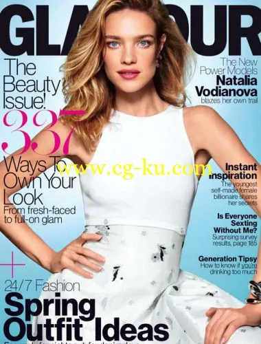 Glamour USA – April 2015-P2P的图片1