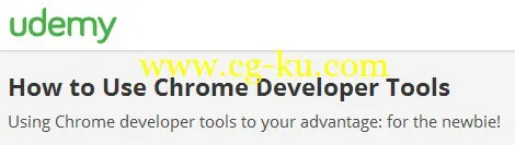 How to Use Chrome Developer Tools的图片1