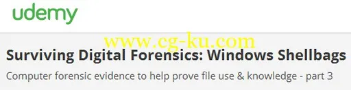 Surviving Digital Forensics: Windows Shellbags的图片1