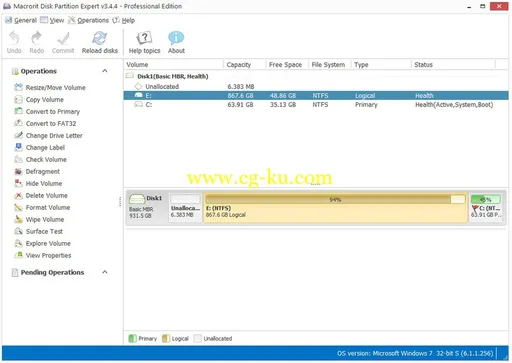 Macrorit Disk Partition Expert 3.9.3 Professional Edition + Portable的图片1