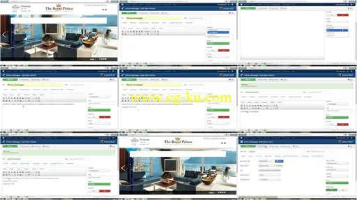 Develop a professional hotel website using Joomla 3.x的图片2