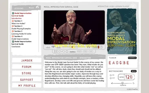 Truefire – Fareed Haque’s Modal Improvisation Survival Guide的图片2