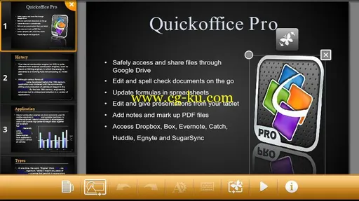 Quickoffice Pro (Office & PDF) v5.7.327 Android的图片1