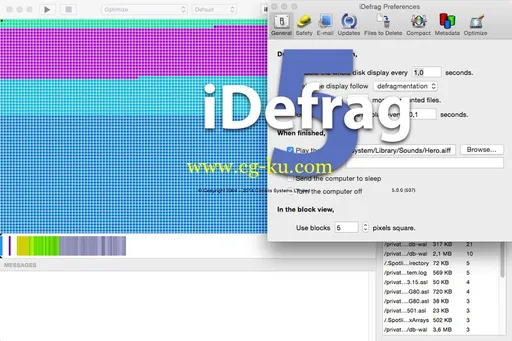 iDefrag 5.0.0.507 Mac OS X的图片2