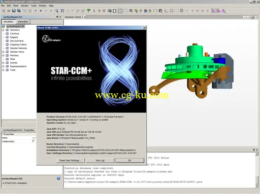 CD-Adapco Star CCM+ 8.04.007-R8 Win/Linux 流体分析的图片3