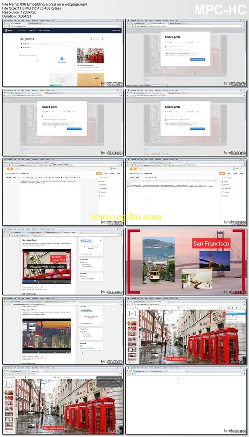 Lynda – Prezi Essential Training的图片2