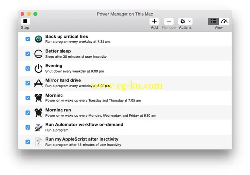 Power Manager 4.5.1 MacOSX的图片1