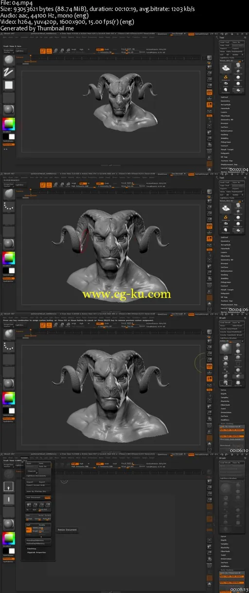 The Gnomon Workshop – Introduction to ZBrush 4R7的图片2