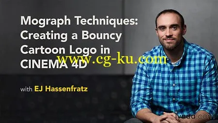 Lynda – Mograph Techniques: Creating a Bouncy Cartoon Logo in CINEMA 4D的图片1