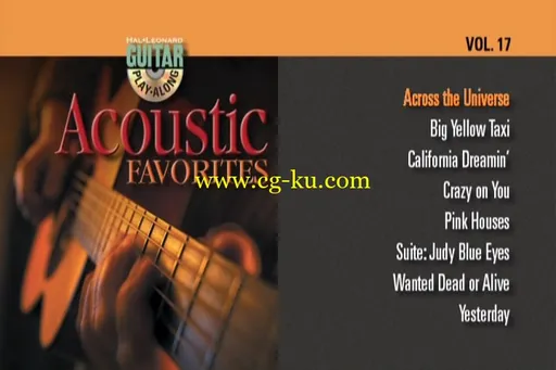 Guitar Play-Along: Volume17 – Acoustic Favorites的图片2