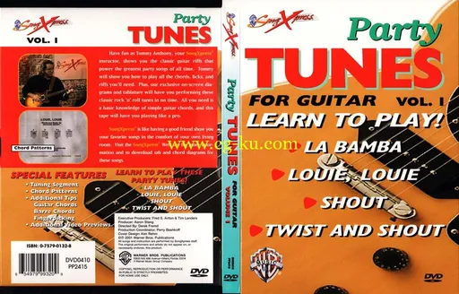 Party Tunes吉他教程V1 SongXpress – Party Tunes For Guitar – V1 – DVD (2001)的图片1