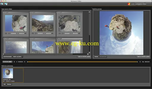 Kolor Autopano Video Pro 1.5.1  X32/X64的图片1