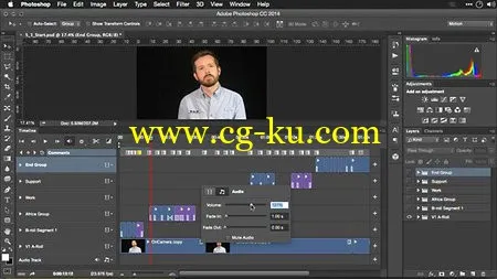 Lynda – Editing Video and Creating Slideshows with Photoshop CC的图片1