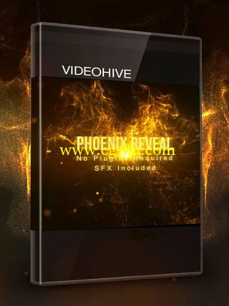 精品AE模版之凤凰粒子logo Phoenix Reveal – Videohive After Effects Project的图片1