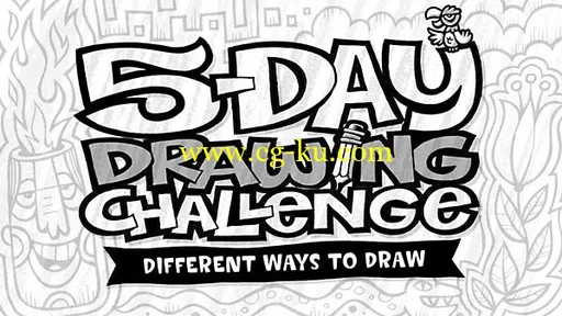 Lynda – 5-Day Drawing Challenge: Different Ways to Draw的图片1