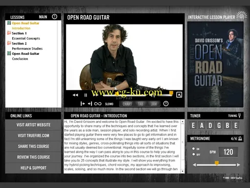 Truefire – David Grissom’s Open Road Guitar (2014)的图片2