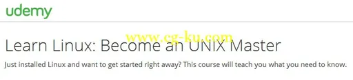 Learn Linux: Become an UNIX Master的图片1