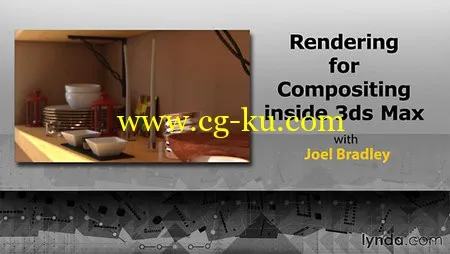 Lynda – Rendering for Composites inside 3ds Max的图片1